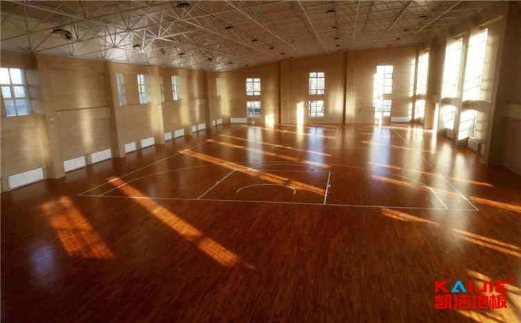 室内篮球馆地面用什么材料
