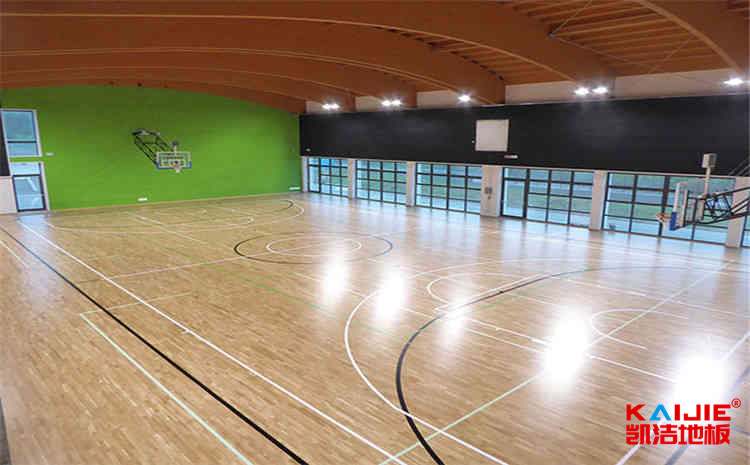 松木篮球运动地板板式龙骨结构