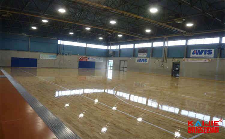 北京柞木篮球地板结构
