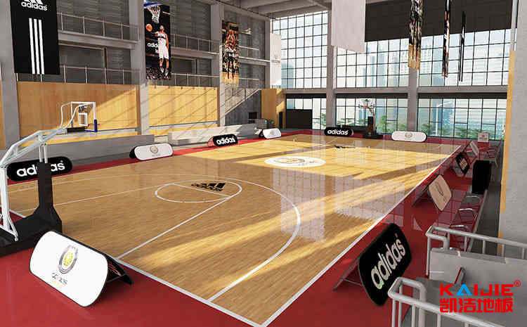 武汉篮球地板施工方案