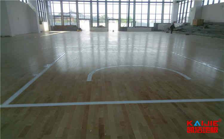 NBA篮球场木地板