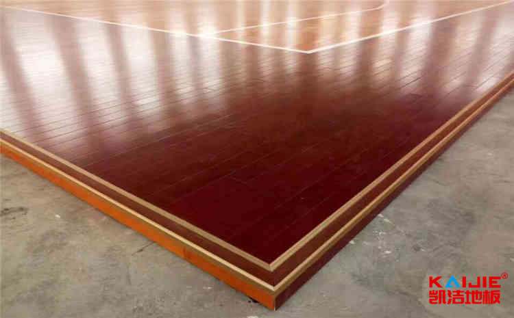 篮球馆木地板安装